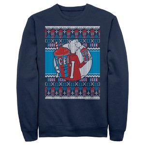 Men's ICEE Bear Ugly Sweater Sweatshirt - 1 of 4