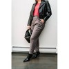 Women's PAPERBAG WAIST PANTS - BLACK TAPE - 2 of 4