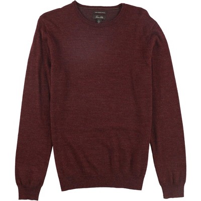 Tasso Elba Mens Merino Wool Pullover Sweater