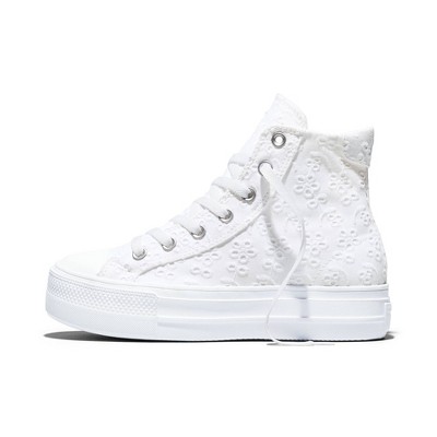 Мужские кроссовки Converse Women's Day One Platform Sneakers - Off-White 9.5 — фото 2