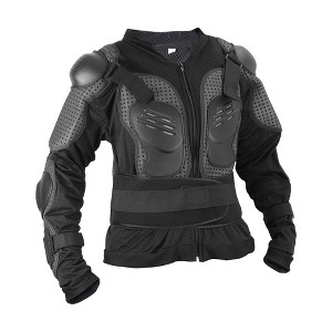 Unique Bargains Dirt Bike Motorcycle Riding Protective for Off-Road Cycling Black Size 3XL - 1 of 4