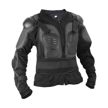 Unique Bargains Dirt Bike Motorcycle Riding Protective Full Body Armor Thorax Back Backbone Protector for Off-Road Cycling Black Size 2XL