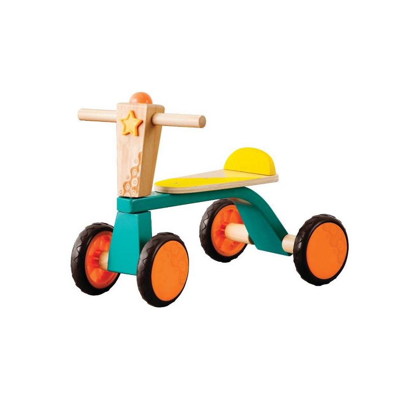 B. toys Wooden Toddler Bike Smooth Rider, 1 of 12