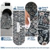 Washable Vintage Printed Rug Non Slip Low Pile Rug Soft Retro Throw Floor Cover Foldable Indoor Carpet for Living Room Bedroom Playroom Nursery - 4 of 4