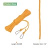 Unique Bargains Hollow Braided Polypropylene Anchor Rope with Hook for Marine Life Boat - 2 of 4