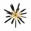 Decorative Crystal Starburst Statue for Home Decor - Stylish Sculpture Accent Perfect for Office, Shelf, and Living Room Decor - 3 of 4