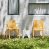 Milos 2pk Stackable Outdoor Arm Chairs - Lagoon
 - 4 of 4