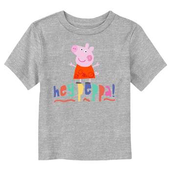 Toddler's Peppa Pig Hey Peppa Cartoon Portrait T-Shirt