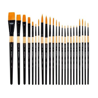 KINGART Brush Set Mixed Media 21 pc