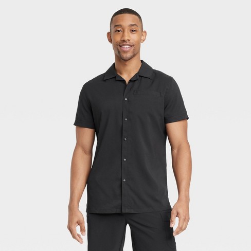 Men's Short Sleeve Performance T-Shirt - All In Motion™ Black S