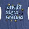 Girls' - Instant Message - Bright Stars And Fireflies Fit & Flair Cap Sleeve Graphic Dress - 2 of 4