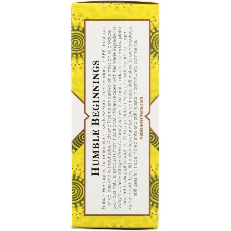 Nubian Heritage Brightening and Refreshing Lemongrass and Tea Tree Bar Soap - 5 oz, 3 of 6