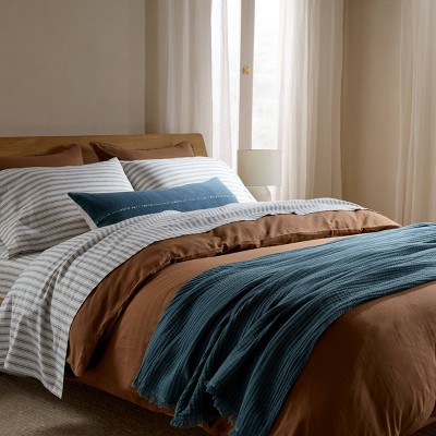 Relaxed Linen Stripe Sheet Set - Parachute