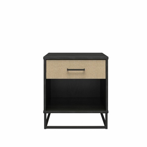 Target black online bedside table