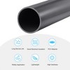 Unique Bargains PVC Water Plumb Crafts Cable Sleeve Rigid Round Pipe 14" - 3 of 4