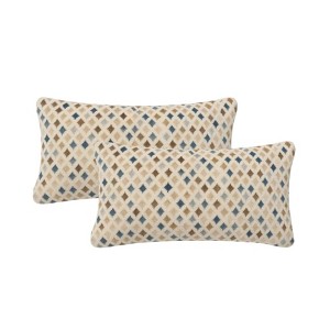 Accent Pillow Cover with Insert - Premium Quality, Soft Elegant Finish - 2 Pack - 1 of 4