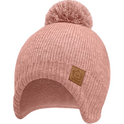 KeaBabies Muff Baby Beanie, Baby Hat for Baby Boys, Girls, Winter Hats for Kids, Newborn, Infant, Toddler 0-36 months