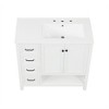 KIGFTSOD 36" Bathroom Vanity with Sink Top, Bathroom Vanity Cabinet with Two Doors and Two Drawers - 4 of 4