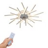36" Ceiling Fan with Dimmable LED Lights, 6-Speed Reversible Fan with Remote & APP Control for Bedroom or Living Room – The Pop Home - 4 of 4