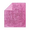 Teen Splashy Faux Fur Throw Blanket Pink - Makers Collective - 3 of 4