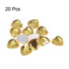 Unique Bargains Acrylic Flat Back Heart DIY Crafting Decor Jewelry Rhinestone 20 Pcs - 3 of 4