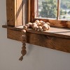 Bead Garland Terracotta & Jute by Foreside Home & Garden - 2 of 4