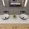 ALFI Black Matte Pop Up Drain with Overflow - 3 of 4