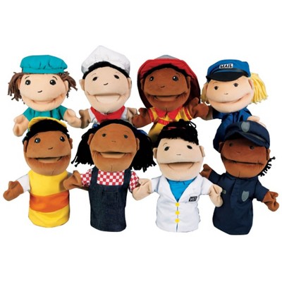 Kaplan Early Learning Occupation Puppets - Set of 8