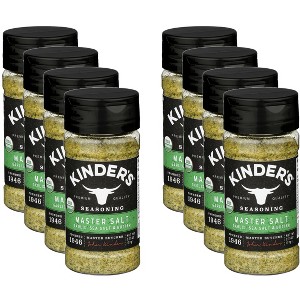 Kinders Seasoning Organic Master Salt - Case of 8 - 2.75 oz - 1 of 4
