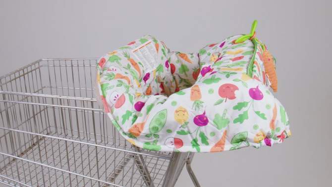 Boppy Cart and High Chair Cover - Farmers Market, 2 of 10, play video