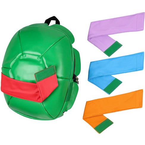 Teenage Mutant Ninja Turtles Shell Backpack with Character Masks