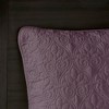SEVOBAL Bedding Sets, Full/Queen Reversible Quilt Set with Classic Stitch Pattern for Cottage Style, Purple, 17.72"*15.35"*6.69" - 2 of 4