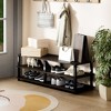 HOMLUX 3 Tier Shoe Rack Storage Organizer for Closet Entryway Holds 15 Pairs Easy to Assemble - 2 of 4