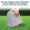 Sunnydaze Outdoor Flat-Top Polyresin Landscape Rock Septic Cover with Stakes - 3 of 4