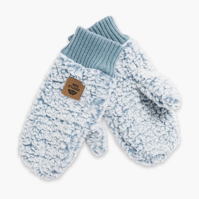 Turtle Fur Freestyle High Pile Recycled Fleece Mittens - Adult Comfort Lush Double Layer Hand Coverage