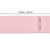 Unique Bargains Table Runner 108.27"L x 11.81"W Pink 1 Pc - 4 of 4