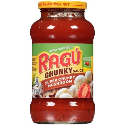 Ragu Super Chunky Mushroom Pasta Sauce - 24oz