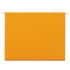 Universal Deluxe Bright Color Hanging File Folders, Letter Size, 1/5-Cut Tabs, Orange, 25/Box - 3 of 4