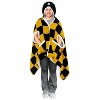 NFL Pittsburgh Steelers Youth Bloncho Faux Shearling Wearable Blanket - 2 of 2