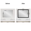 Amanti Art Mirror Makeover Bathroom Mirror Frame Border Kit  - Fully Assembled Peel and Stick Frame - Mirror NOT Included - Brushed Metallic Trim - 4 of 4