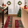 Christmas Kitchen Runner Mat Sets Non Skid Floor Mats for Laundry Sink, 17" x 29" + 17" x 47" - 2 of 4