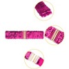 INSPIRE CHIC Women's Shinny Wide Waist Belts Interlock Buckles Sequins Decor Stretchy Belts 2 Pcs 23.62" - 2 of 4