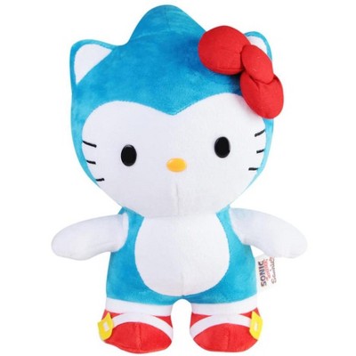 blue hello kitty plush