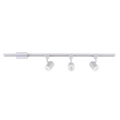 6.5" 3-Light LED Round Back Linear Track Pendant - Cresswell Lighting