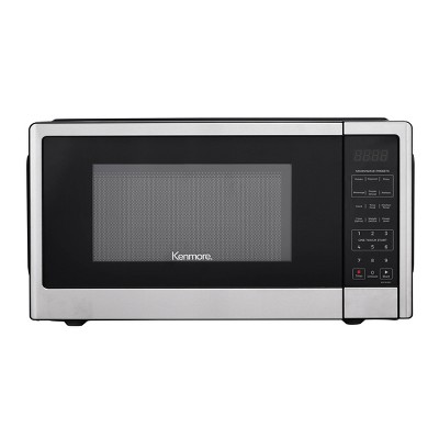 Kenmore 1000w Countertop Microwave Oven Stainless Steel: 1.1 Cu Ft ...