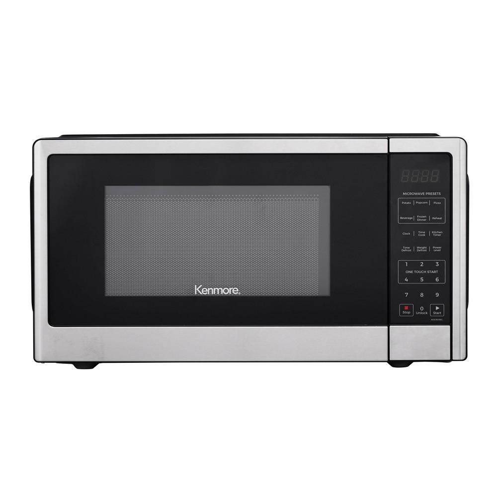 Kenmore 1000W Countertop Microwave Oven Stainless Steel