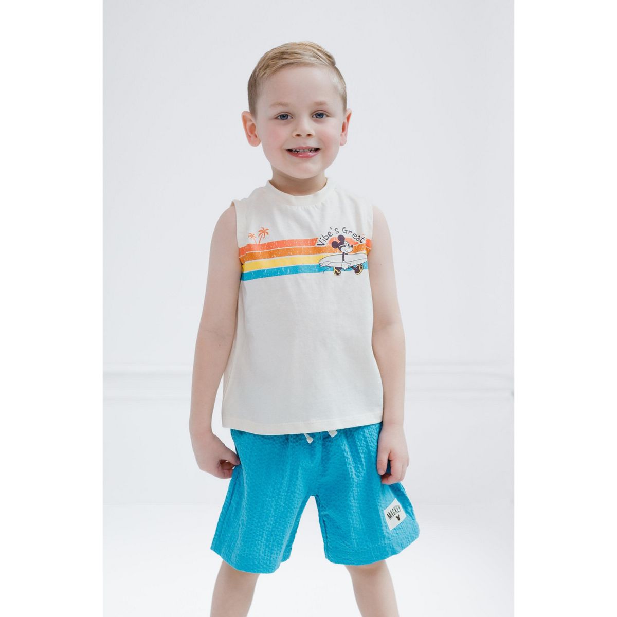 Disney Junior Tank Top and Shorts Outfit Set Toddler - thumbnail 2
