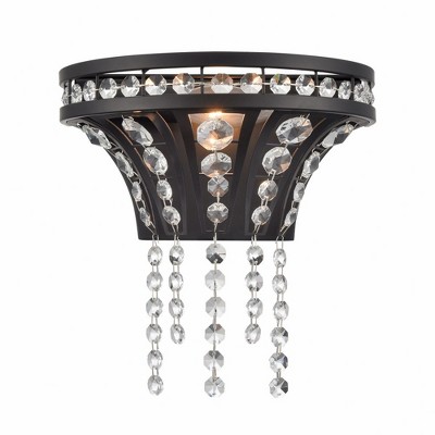 Elk Home Fantania 1 - Light Wall Light in  Matte Black