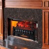 20" Electric Fireplace Heater - Realistic Log Flame - 1500W, Eco-Friendly, for Apartment & Small Rooms - Indoor Fireplace - 3 of 4
