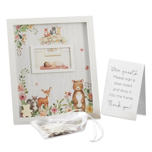 Baby shower guest store book target